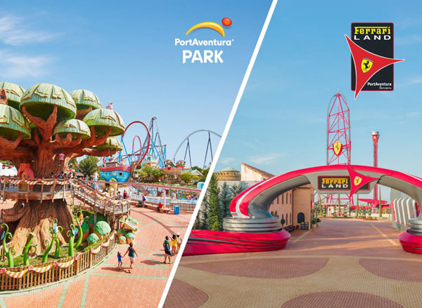 E billet flex enfant portaventura ferrari land 1 jour 2026