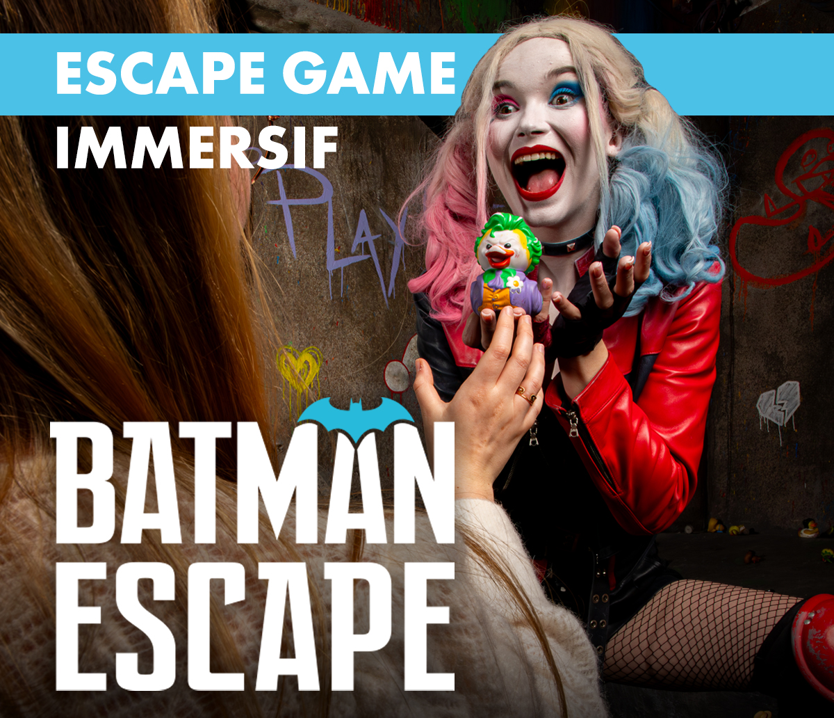 Batman escape game e billet tarif individuel validite 05 12 2027