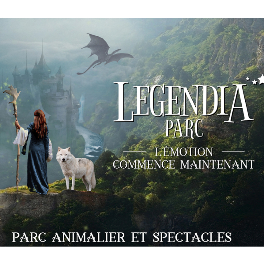 E billet legendia adulte sans spectacle periode verte saison 2026 selon calendrier des periodes