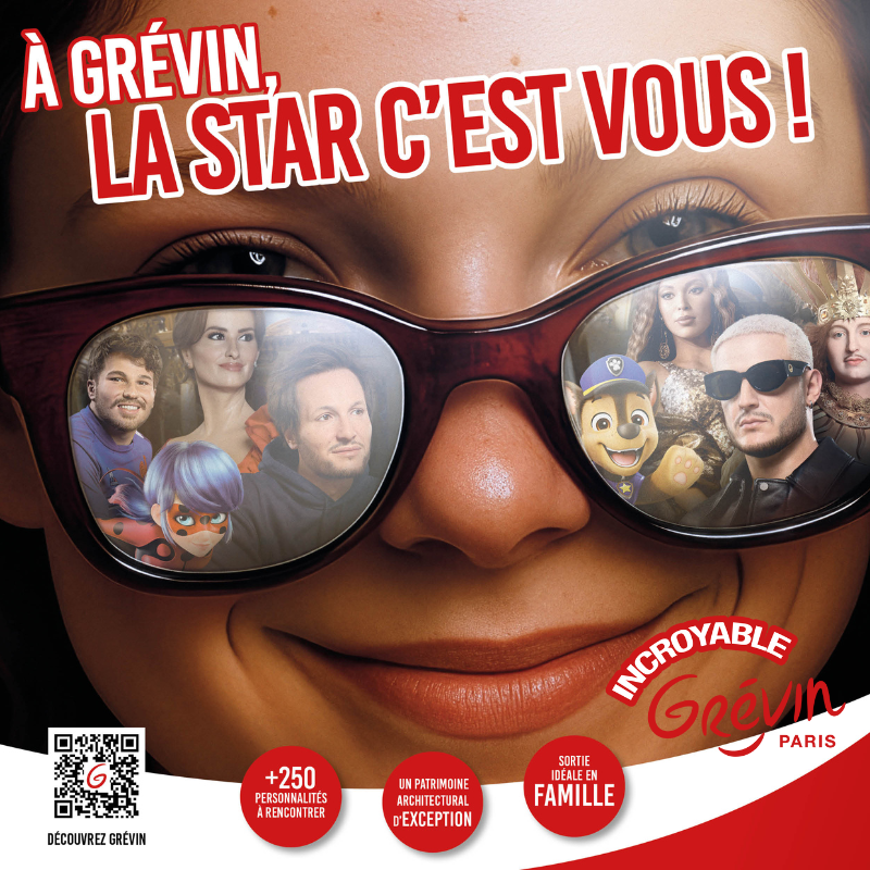 E billet grevin paris enfant non date 2026